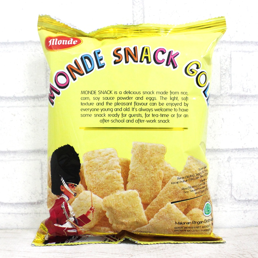 

MONDE SERENA SNACK GOLD 50GRAM