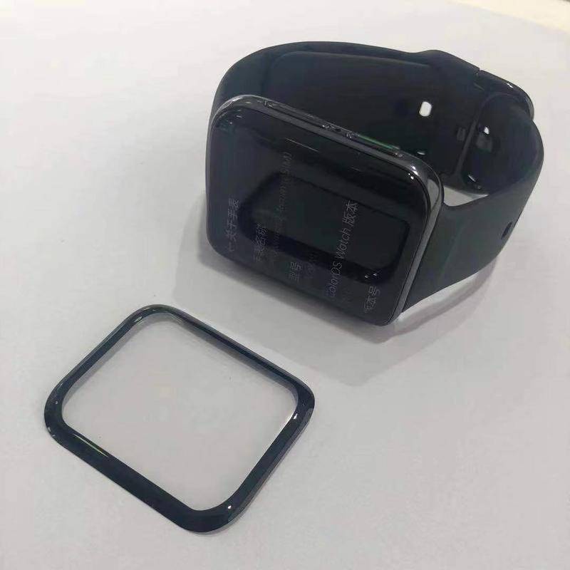 Pelindung Layar Tempered Glass 20d Curved Edge Untuk Oppo Watch 2 42mm 46mm