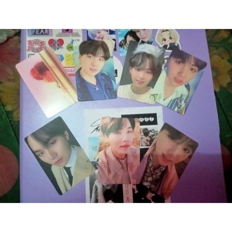 photocard bts official suga