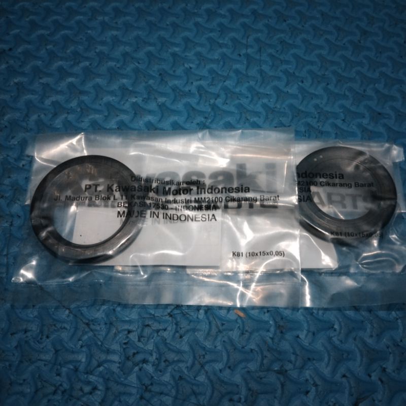 Seal sil kruk as ninja 150 r rr kanan kiri original Kawasaki 92049-1479 92049-1478