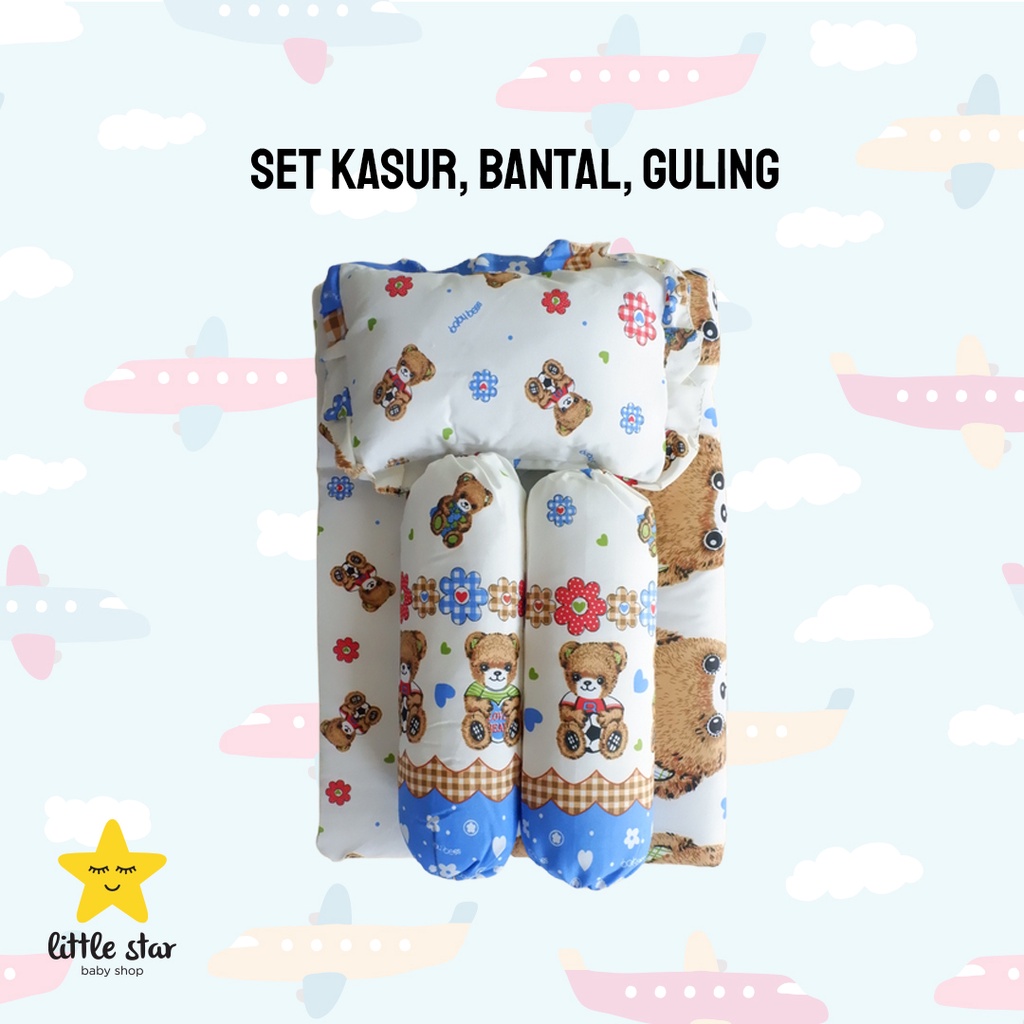 Bess Set Kasur Bantal Guling Bayi