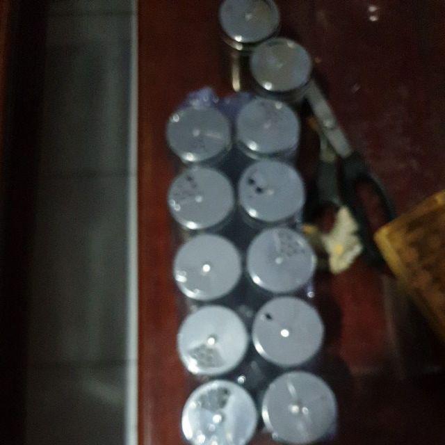 Tempat Merica Lada Stainless Steel Bumbu Garam Perlusin 12 Pcs