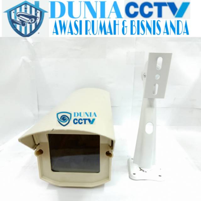 Rumah / Pelindung Housing Kamera Cctv Outdoor Type A.B Gratis Bracket