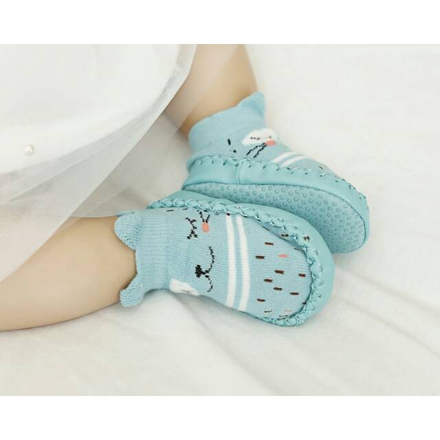 [1KG 37PCS] Babyland Sepatu Anak Bayi / Baby Prewalker Shoes Socks Anti Slip Kaos Kaki Anak Bayi