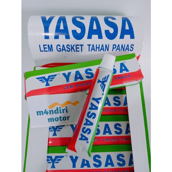 

Lem Gasket Lem paking mesin tahan panas 25g YASASA Lem perpak mesin Lem tahan panas
