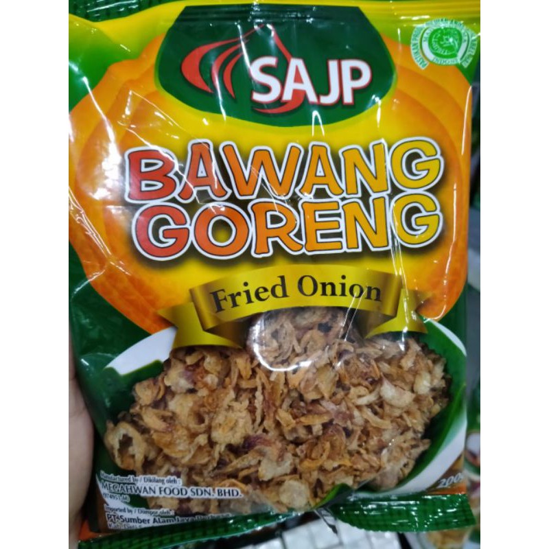 

Bawang goreng siap saji 200 gram