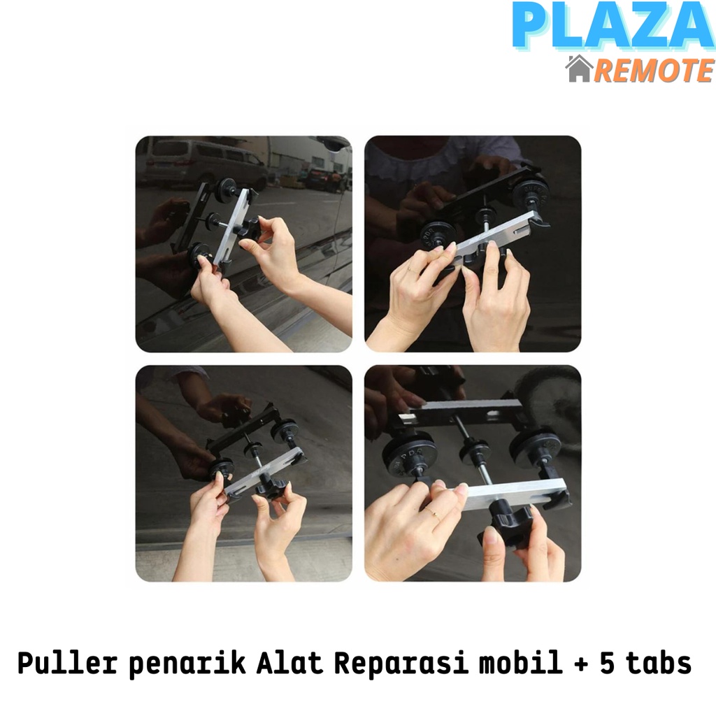 Alat Perbaikan Mobil kaki 3 ketok magic + 6 tabs