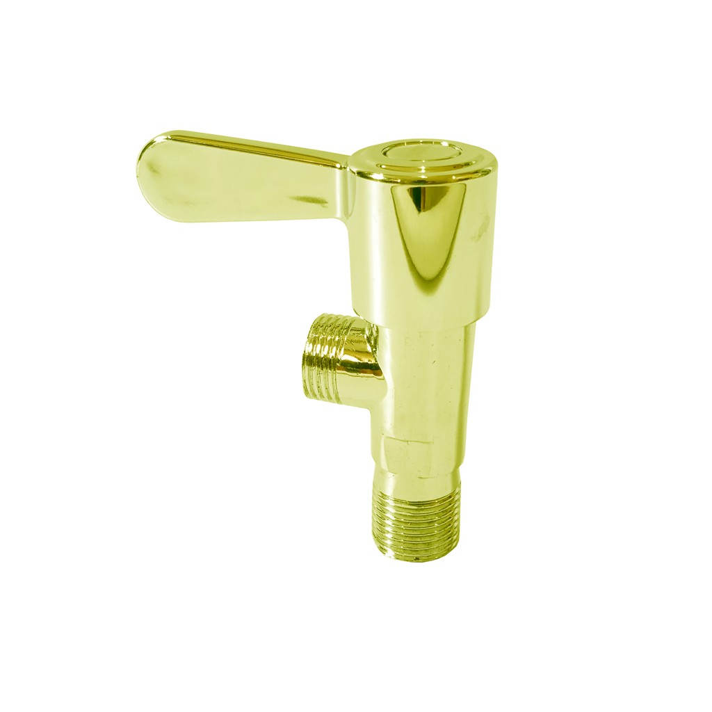 Stop Kran Kloset Kamar mandi toliet GOLD Double Jet Shower Keran Bidet T Model Tee SPOT SERIE GOLD