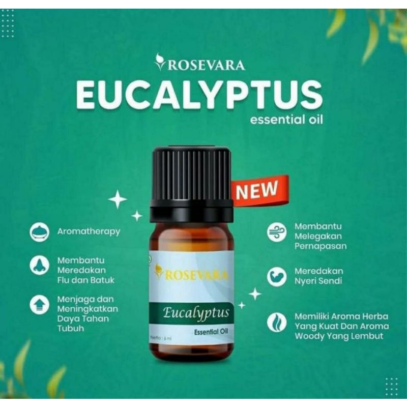 EUCALYPTUS ESSENTIAL OIL 6ML AROMA TERAPI BALI
