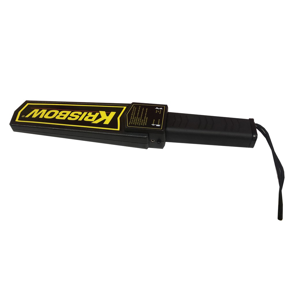 Krisbow Metal Detector Handheld 10154915 Alat Deteksi Benda Logam untuk Satpam Security