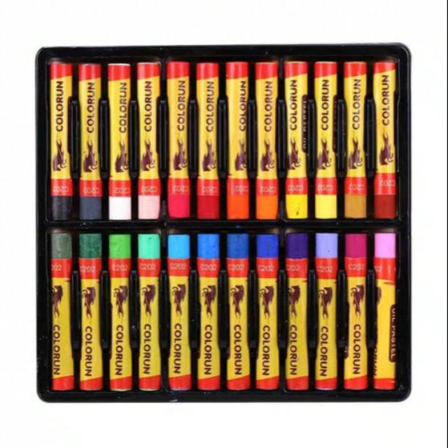 

Promosi termurah dan terlaris Deli EC20220 School Crayon / Krayon Oil Pastel Rich 24C