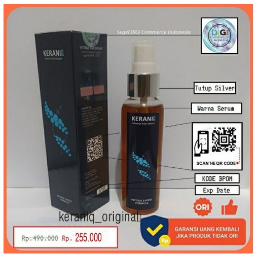 keraniq hair serum obat penumbuh rambut