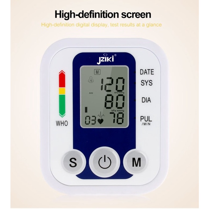 Pengukur Tekanan Darah Tensimeter Elektrik Tangan Set Digital Manual G9O3 Portable Omicron Standar P