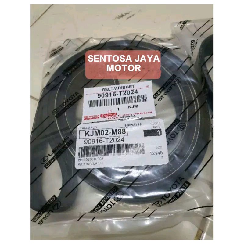 Van belt/ fan belt innova hilux fortuner bensi original