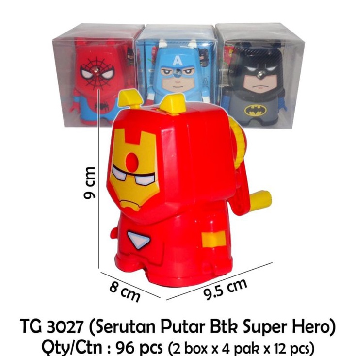 

Rautan putar/rautan meja superhero.