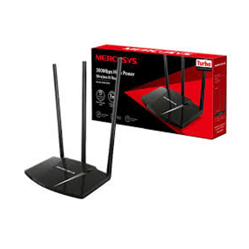 WIFI ROUTER + 3 ANTENA MERCUSYS MW330HP N300