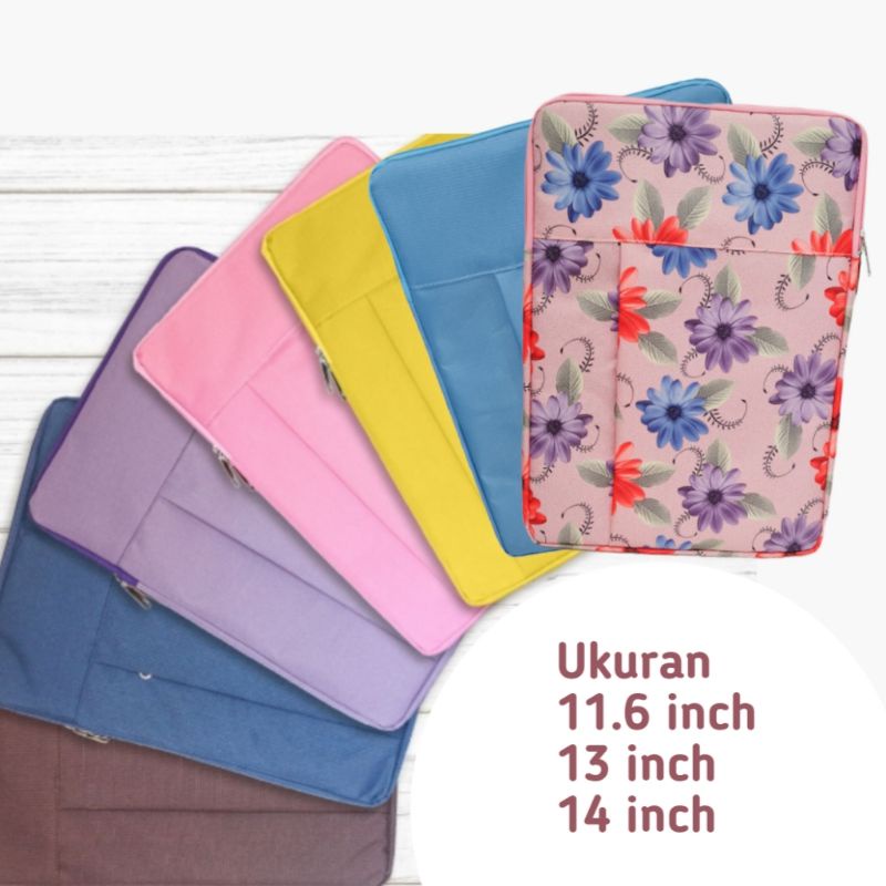 Tas Laptop Karakter Ungu Korea Kanvas Tipis Aesthetic L0U7 Keren Wanita Terbaik Multifungsi Transpar