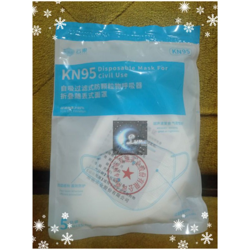 RCL KN95 EARLOP KAWAT LUAR (Isi 5pcs)