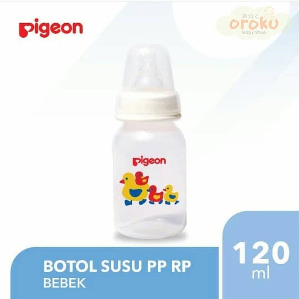 PIGEON BOTOL SIL NIPPLE 120ML BEBEK