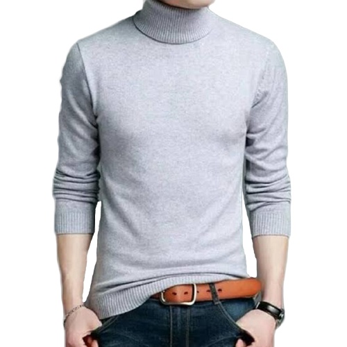 pojoksweater.id - Sweater Rajut Kerah Tinggi Polos 12 Get Kualitas Terbaik