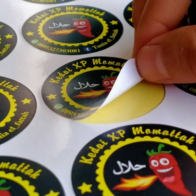 

Cetak Sticker Cromo | A3+ (Print + Cutting)