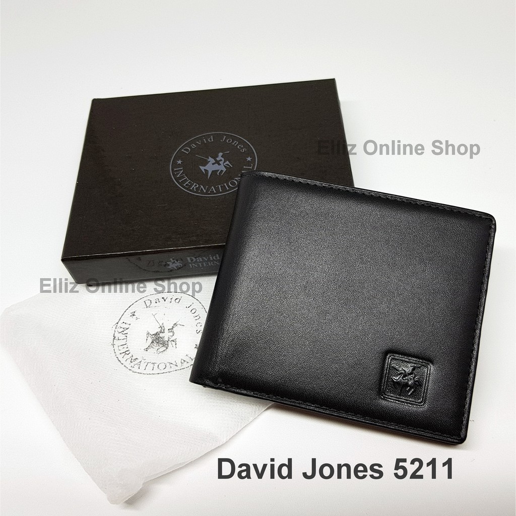 Dompet Pria David Jones 5211 - Black - Model 3D (3 Dimensi)