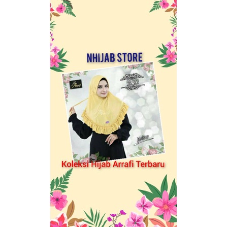 AR072 HIJAB INSTAN KERUDUNG BERGO KHIMAR ELZATTA