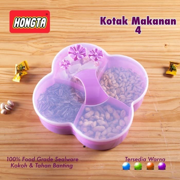 HONGTA - Kotak Makan KM 4 Hongta Cantik Tahan Banti Murah