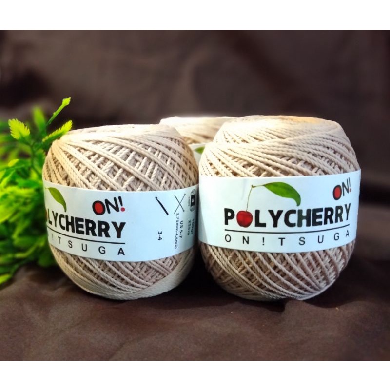 Polycherry Onitsuga - Benang Rajut Polyester