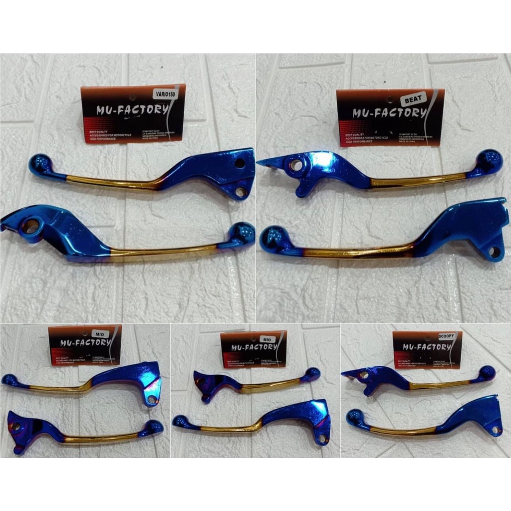 Handle rem twotone standar Beat Vario Mio Scoopy Vario Old Vixion Tiger Satria Fu Vario 150 New ISS nmax beat street scoopy ring 12Dll