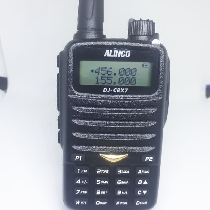 HT alinco crx 7 dual band original garansi resmi