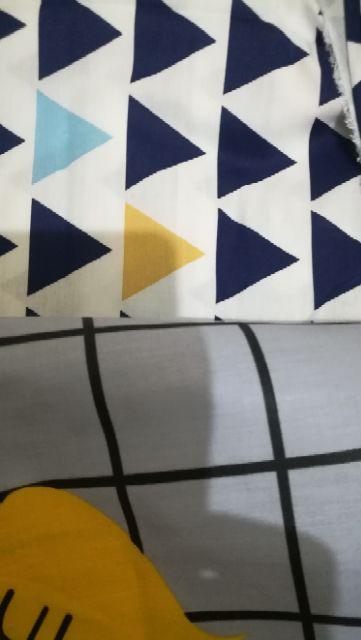 Kain Sprei Meteran Chibi Cat Star