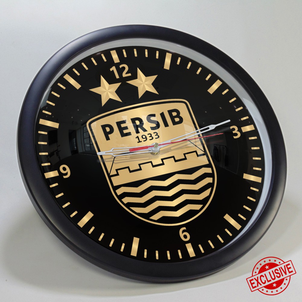 (ISTIMEWA &amp; BAGUS) JAM DINDING PERSIB GOLD - LIMITED EDITION