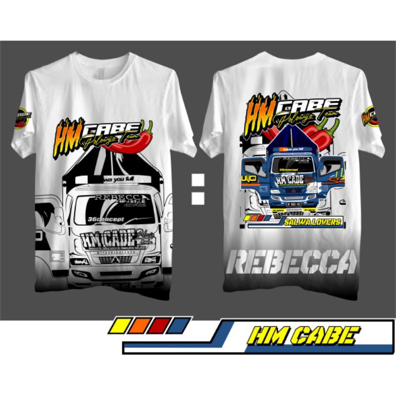 kaos Truk kaos trek kaos truck kaos hm cabe