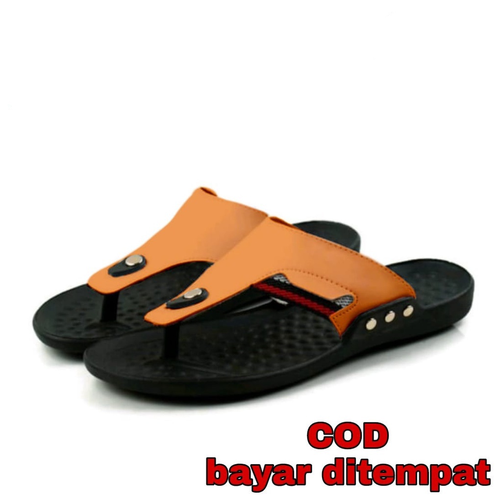 Sandal Kulit Tranding JNC 15 Terbaru import anti air