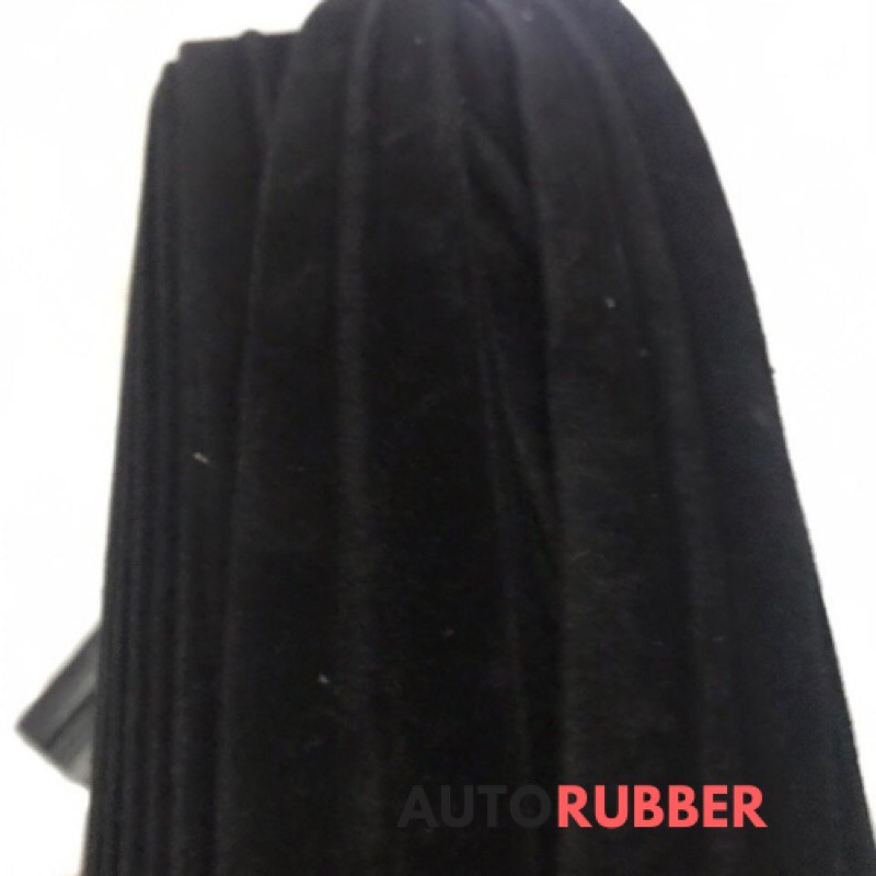 Karet Rel Kaca Mobil Beludru Window Channel Run Glass WR018