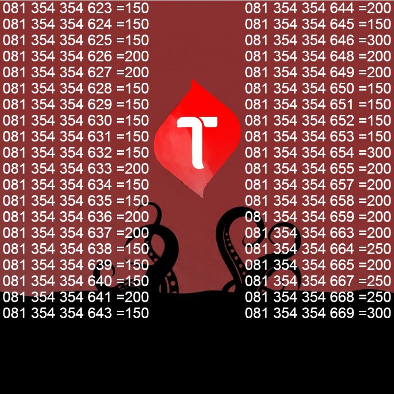 NOMOR CANTIK ESA ESA 354 354 RAPI 4GLTE