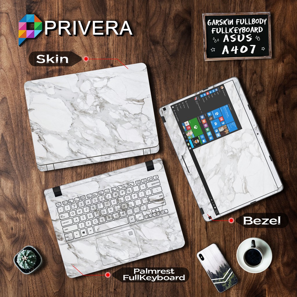 Jual Garskin Laptop Fullbody Asus Vivobook A407U A407UA A407UB A407UF