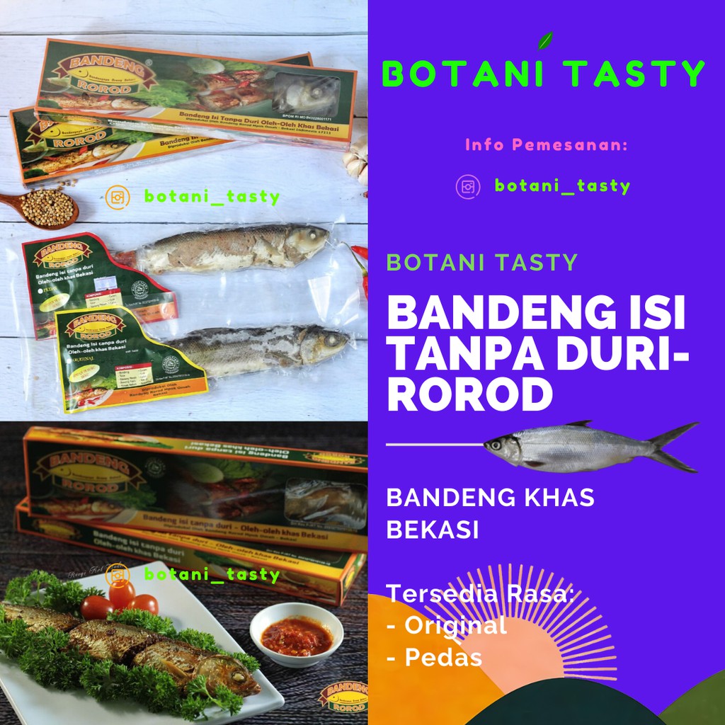 

BANDENG ISI TANPA DURI - ROROD (VARIAN ORIGINAL & PEDAS)