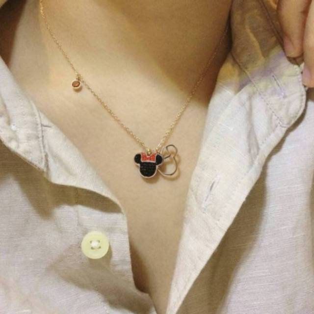 Kalung miki disney dewasa anti karat