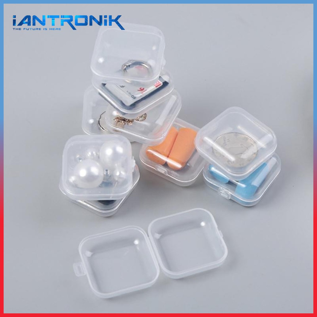 Mini Box Storage - Kotak Simpan Obat Perhiasan Earphone - Serbaguna