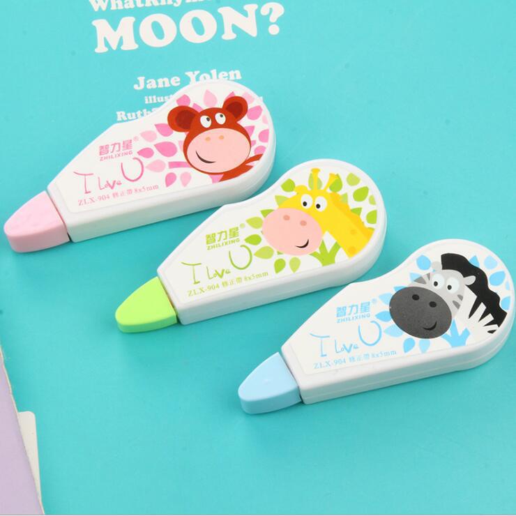 Corretion Tape Premium / Tip Ex Kertas Roll Karakter Lucu