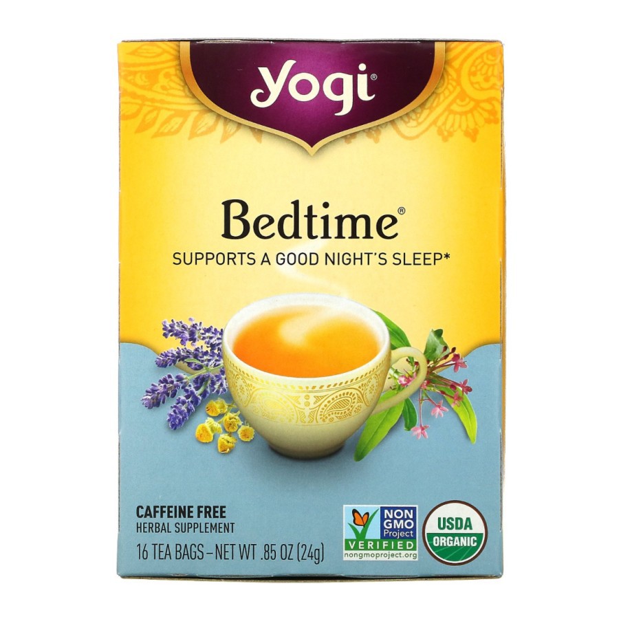 

YOGI Tea, BEDTIME, Support A Good Night Sleep Caffeine Free Tea Bags