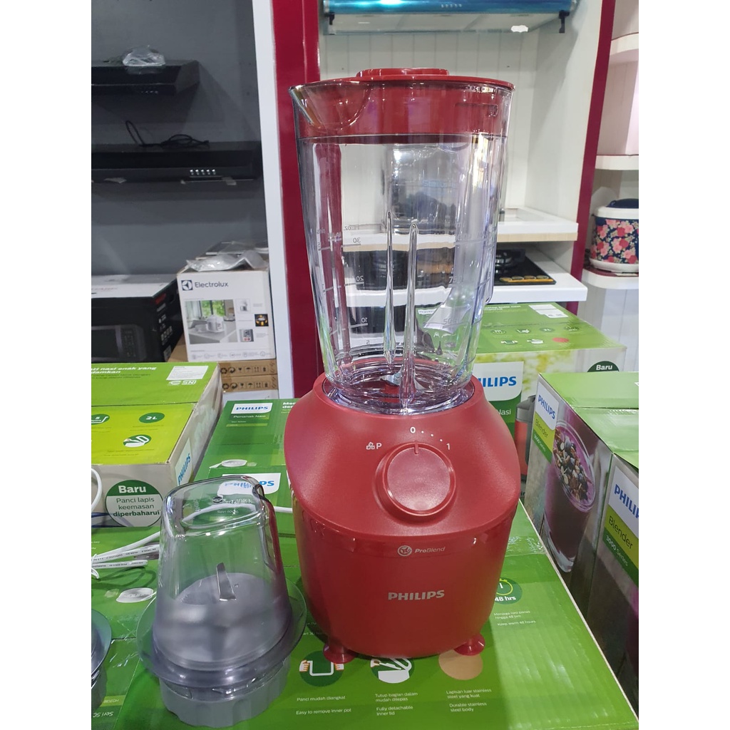 PHILIPS BLENDER HR-2042 RED / WHITE