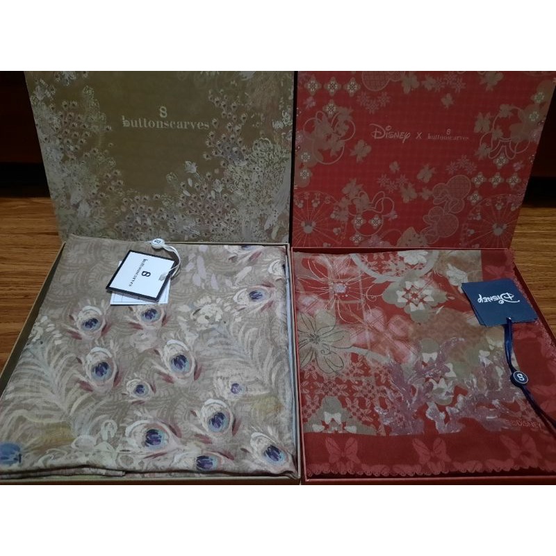 Buttonscarves The Dream Park Scarlet