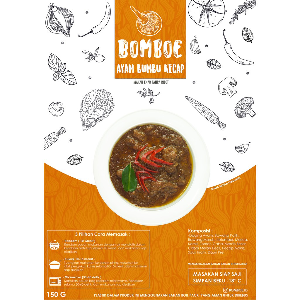

AYAM KECAP HOMEMADE FROZEN FOOD