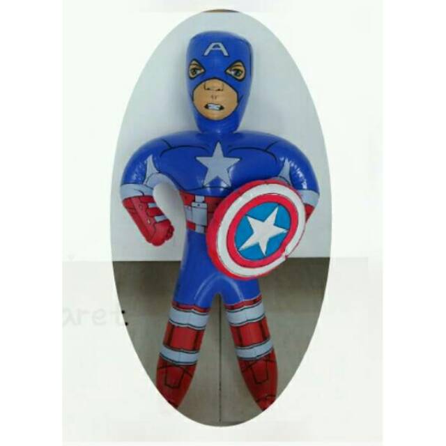 Balon tiup captain america