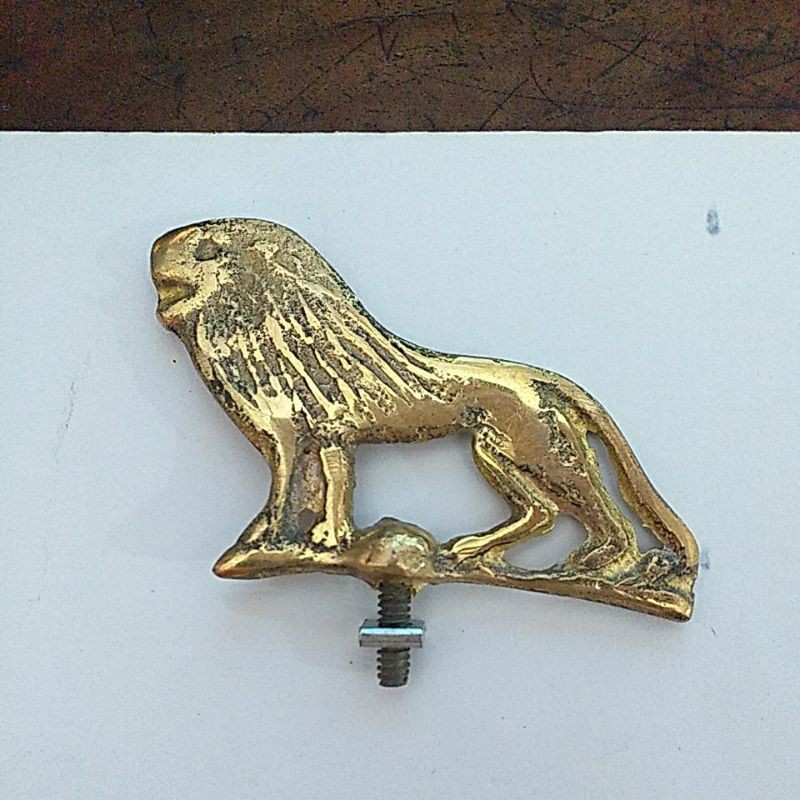 maskot singa buat sepeda ontel