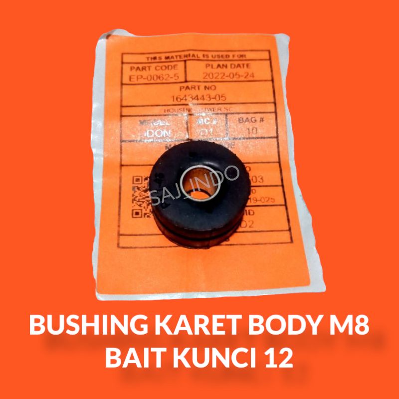 ring karet bosh m8 baut 12