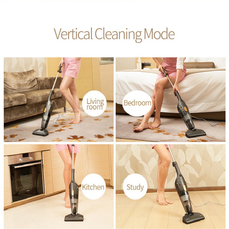 Deerma DX115C Vacuum Cleaner Portable Handheld Household Silent Strong Suction Home Aspirator